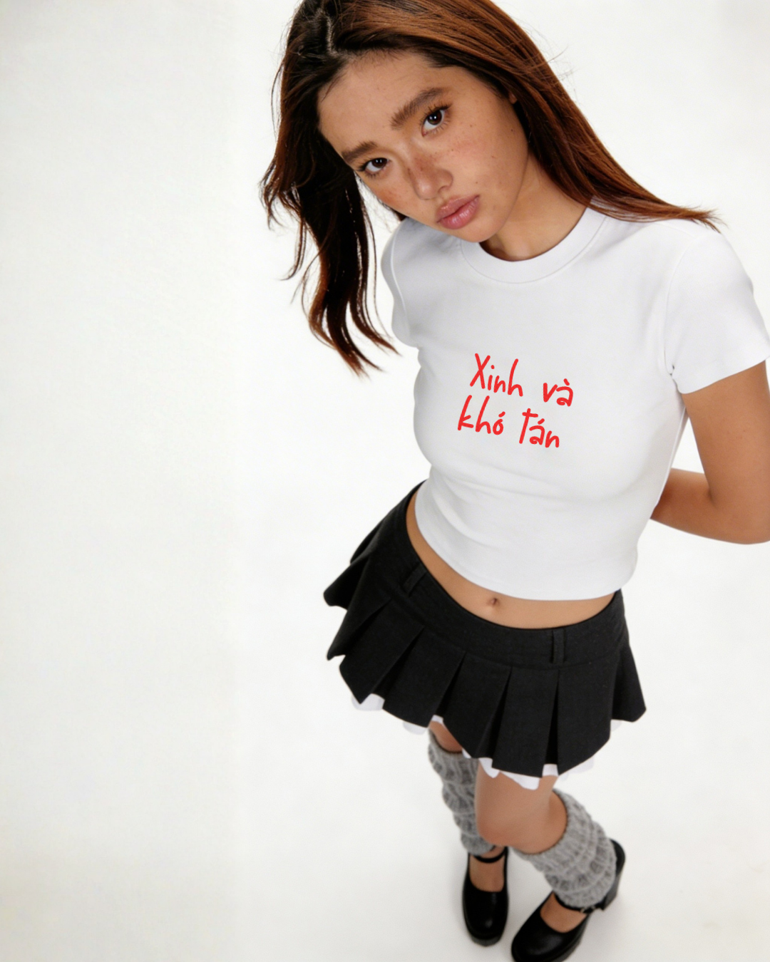 Baby tee - Xinh và khó tán - basic