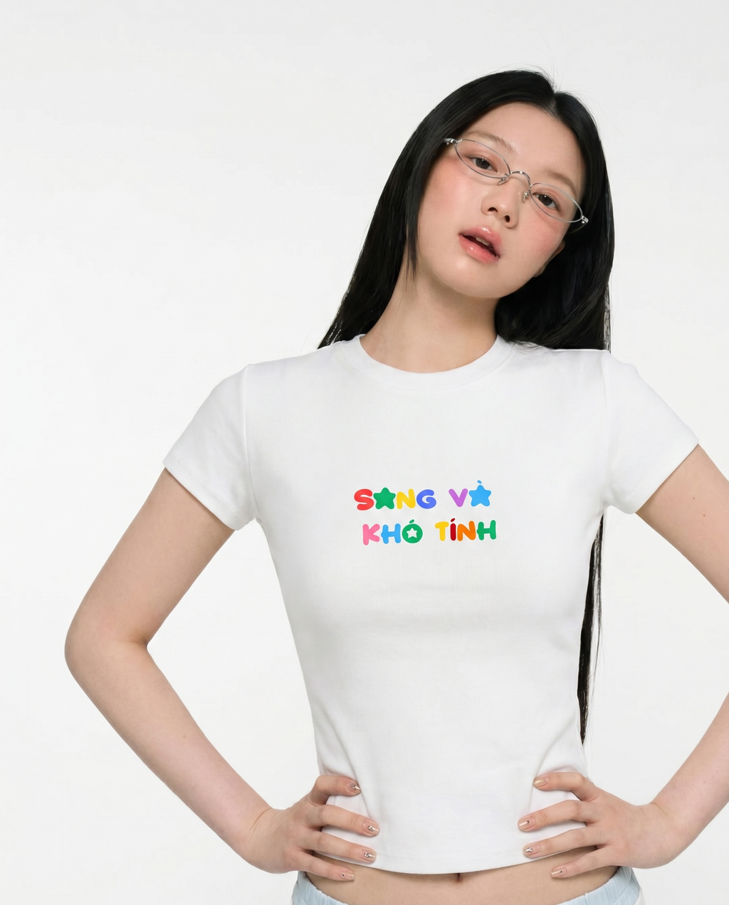 Baby tee - Sang và khó tính - cute