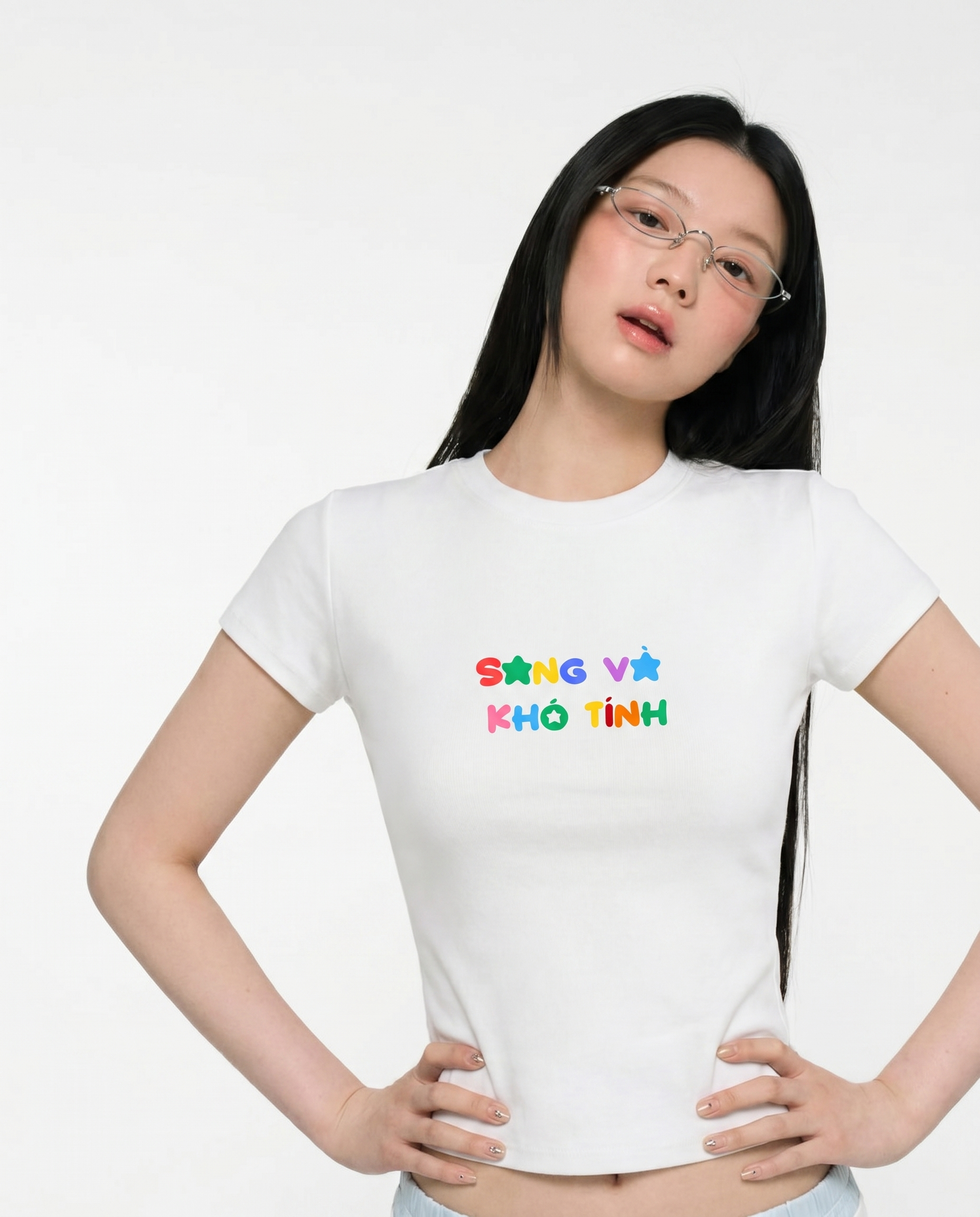 Baby tee - Sang và khó tính - cute
